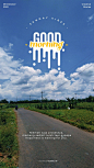 This contains an image of: Good Morning | Typography