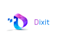 Dixit Data Logo process animation : A few hours of logo vectoring in one sec
