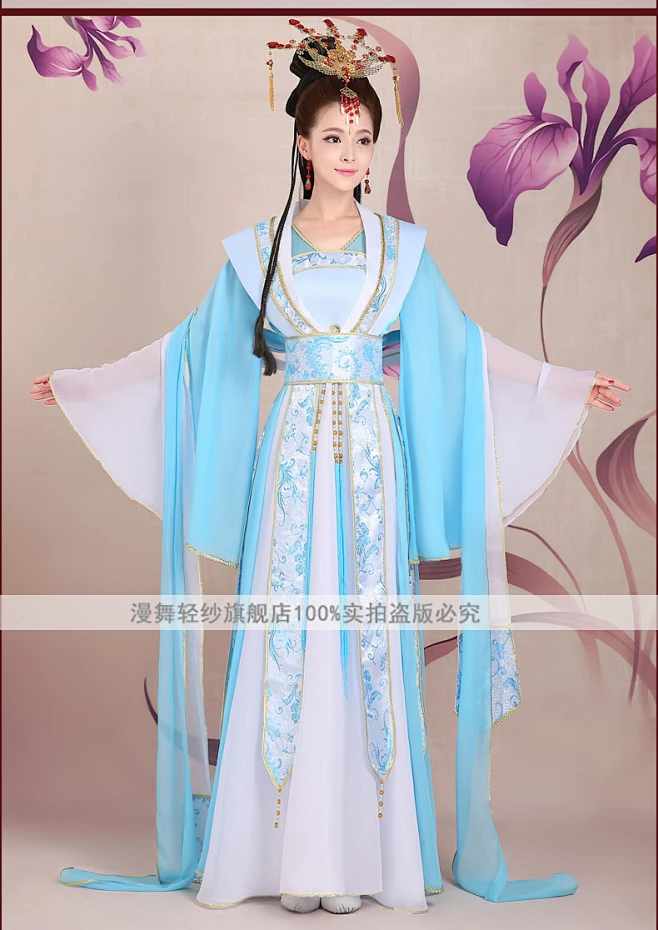 古装演出服服装仙女花旦越剧戏服古代衣服古典舞蹈汉服女襦裙女装-tmall.com天猫-花瓣网