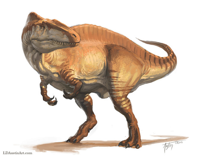 Acrocanthosaurus by ...