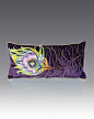 Peacock Feather Pillow, 22