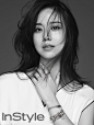 组图：韩女星文彩元写真 低胸露沟秀锁骨 : 韩国演员文彩元为某丹麦珠宝品牌拍摄了一组写真。