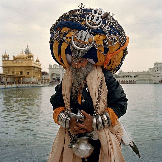 Nihang Sikh, photo b...