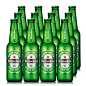 荷兰 喜力Heineken 进口啤酒  原装进口瓶装250ml 12支