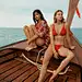 Photo by Women'secret on May 19, 2023. May be an image of 2 people, macrame, boat, halter top and text.