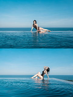 新视觉平面设计采集到泳池拍照姿势