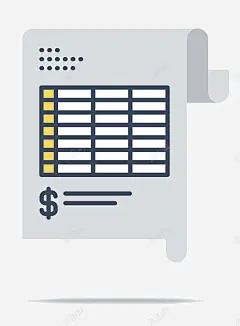 账单明细图标 页面网页 平面电商 创意素材