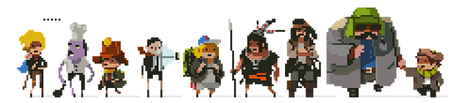 Pixel Characters