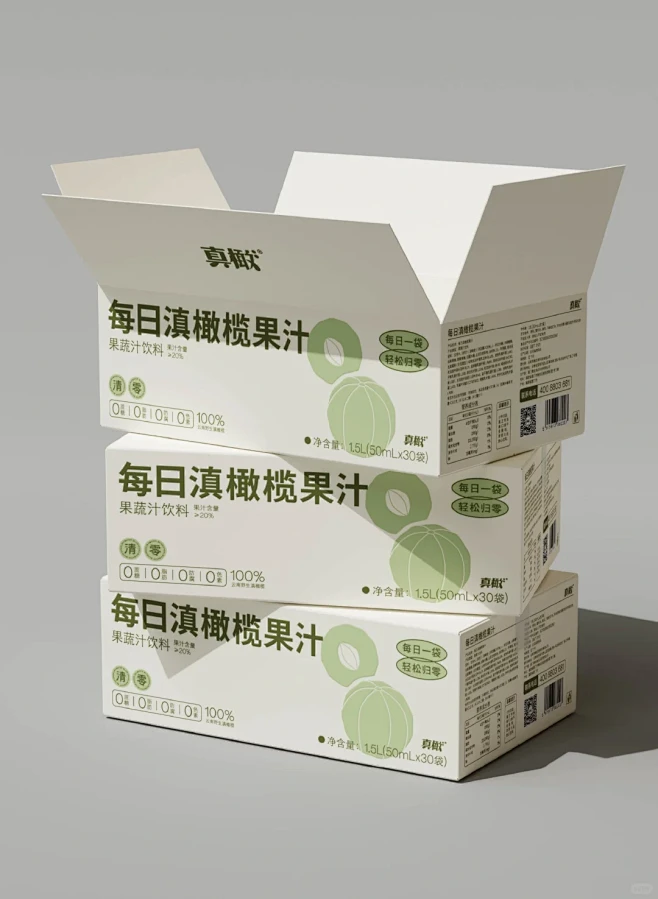 滇橄榄果汁包装设计丨食品包装箱设计 - ...