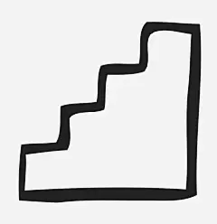 楼梯台阶楼层图标_88ICON https://88icon.com 楼梯 台阶 楼层 手绘 楼下 地下室 楼上