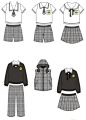 班服设计校服设计图收集作品-班服设计校服设计图收集款式图