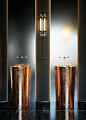 Copper & Glass Bathroom on Behance