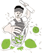手打柠檬茶