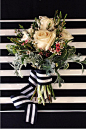 Glam Black Floral Wedding Inspiration