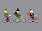 Dribbble - Spooky Riders by Seth Patrick