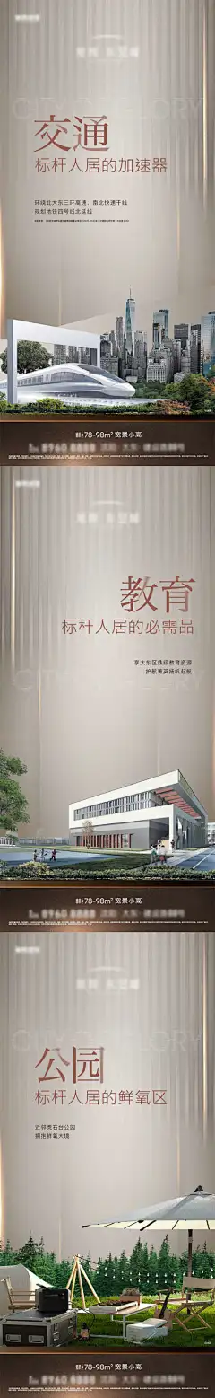 价值系列海报_源文件下载_PSD格式_800X5192像素-学校,学区,交通,生态,园区,洋房,周边,海报,对比,地产,城市,系列,价值,区域-作品编号:2024031113406383-志设-zs9.com