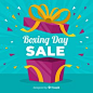 Boxing day sale background | Free Vector #Freepik #freevector #background #christmas #sale #christmas-background