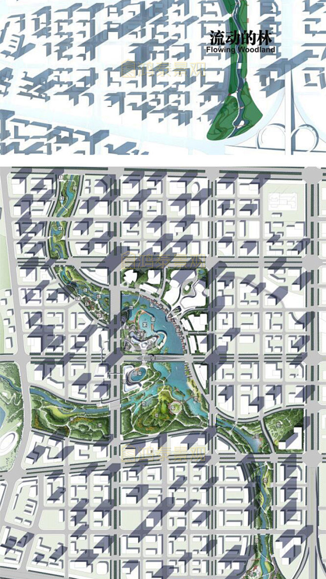 城市公园绿地景观园林规划设计方案