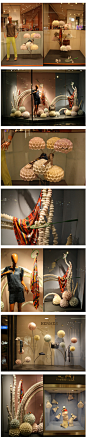 新加坡Hermes爱马仕羽毛球橱窗展示_专卖店设计_DESIGN³设计@设计时代网 #设计#