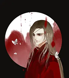 #天官赐福# 天界F4与鬼界F4
换了个表情包终于把颜色对齐了！强迫症的绝望（。 ​​​​