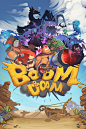 Game Poster of "Boom and Doom" : Hey my dearest friends,long time,recently I've been working for the "Mutant Son" game "Boom & Doom"as leader artist,here are one of the game poster,hope you like it.And please search Mutan