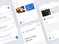 Inbox移动应用程序android ios收件箱邮件应用程序移动ux ui