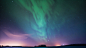 北极光星空夜景4k风景壁纸3840x2160