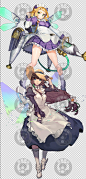Last Origin高清韩服角色日韩风Q版立绘插画场景壁纸设计素材-淘宝网