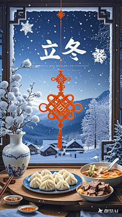 Mr周恒昌采集到立冬海报