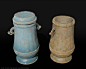 Ancient Pottery, Eric J Fitch : A pottery set of models I made to work on my design skills, it was good chance to work on multiple assets and trying to make sure they have a cohesive look to them. They were mostly inspired by ancient china and some decora
