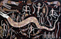 Rainbow serpent and snake