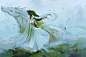 《有龙为伴》第五张_artistic青尘__插画师作品_涂鸦王国gracg.com