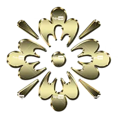 装饰品 金属 亮度 金的 Png 装饰 金属化 金