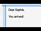Google Chrome: Dear Sophie  【The  web is what you make of it】