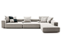 Sofa: ANDY - Collection: B&B Italia - Design: Paolo Piva