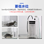 森森乌龟缸过滤器低水位 浅水小鱼缸瀑布式小型静音内置净水器-tmall.com天猫