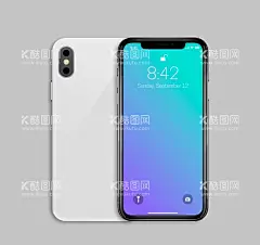 手机  - 源文件下载【酷图网】创意,正反面,手机,银色,矢量图,格式,eps,ai,矢量,高清图片,素材,