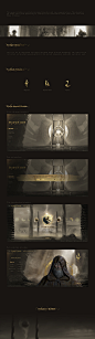 conceptual design divinity game ui Game UI exercises greek mythology