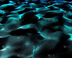 抽象的现代波光背景