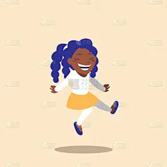 可爱的,女孩,性格,黑色,头像,浪漫,小的,自然美,数码图形,跳