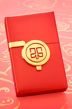 AI数字艺术中国风新年春节立体红包元素