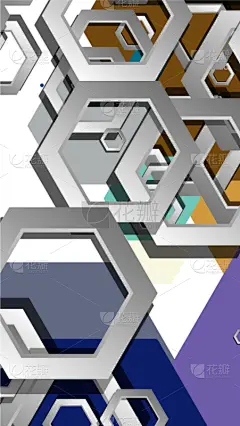 几何形状,六边形,抽象,背景,冷,商务,计划书,传单,网络空间,壁纸