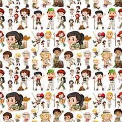 儿童,衣服,背景聚焦,学生,式样,性格,创造力,童年,图像,重复