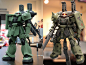 Custom Build: HG 1/144 Zaku II [Thunderbolt ver.] + LED - Gundam Kits Collection News and Reviews