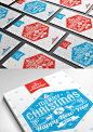 Typography Christmas Card 2013 on Behance