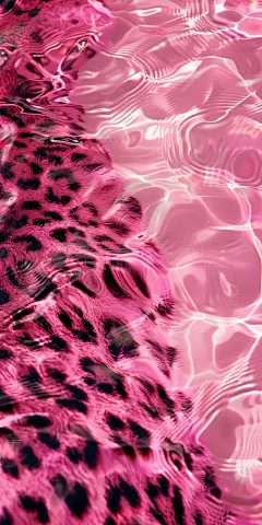 卡地亚粉红豹ins风豹纹壁纸！桃花满满！_5_夜间萤火_来自小红书网页版