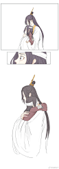 #天官赐福# #花怜# 跨越八百年的拥抱，新婚快乐啊啊啊啊 ​​​​