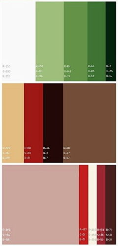 o木白采集到配色