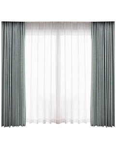碧绿色的兔纸采集到窗帘 / Window curtains