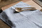 日式简约棉麻餐垫 条纹布艺西餐垫 桌垫 盘垫 杯垫 碗垫 隔热垫